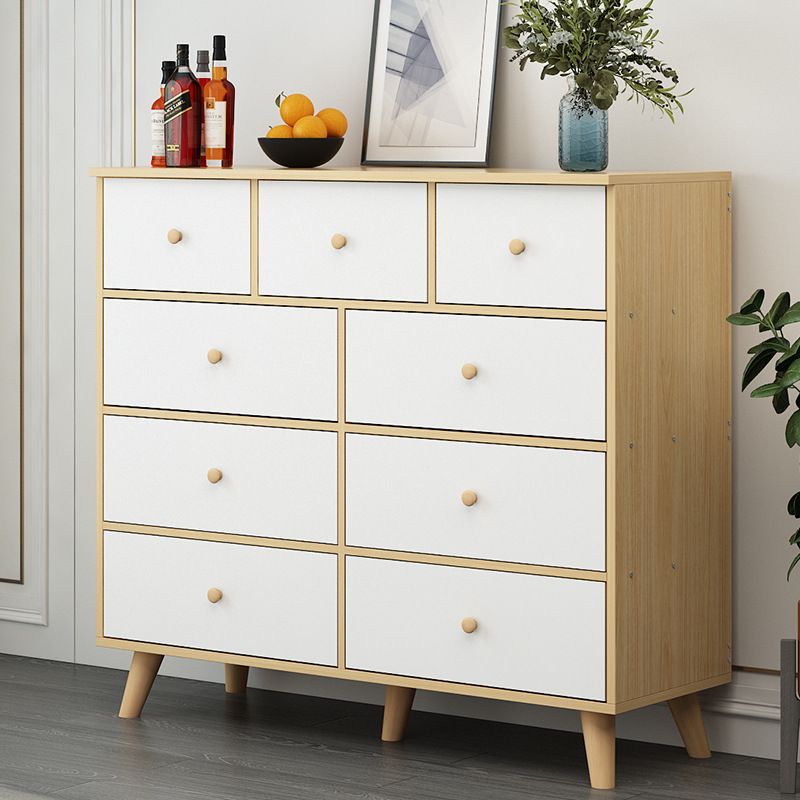 35.4" Tall Wood Storage Cabinet Modern Drawers Included Accent Chest Clearhalo 'Cabinets & Chests' 'cabinets_chests' 'furn' 'furn_cabinets_chests' 'Furniture' 'Living Room Furniture' 1200x1200_8801ece3-0ba9-480b-bfb3-14f8bcfba1e7