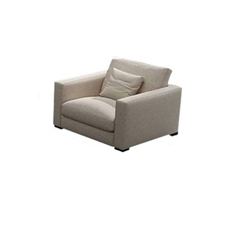 Modern Fabric Standard Sofa Square Arm Cushions Sofa for Living Room Clearhalo 'furn' 'furn_sofas' 'Furniture' 'furniture_sofas' 'kitchen' 'kitchen_sofas' 'Living Room Furniture' 'Sofa' 'sofas' 1200x1200_8803d1e2-cbec-4f55-8cb4-b6c94741017c