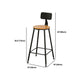 Modern Style Bar Table Set 1/2/5 Pieces Rectangle Bar Table with High Wood Stools Clearhalo 'Bar Furniture' 'furn' 'furn_home_bar_bar_sets' 'Furniture' 'Home Bars & Bar Sets' 'home_bar_bar_sets' 'Kitchen & Dining Furniture' 1200x1200_88056cac-cea6-489a-8018-9a640f3baf61