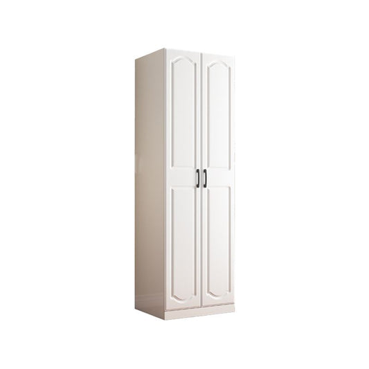 White Wardrobe Closet with Drawer French Country Wardrobe Cabinet