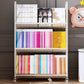 Standard Open Back Bookshelf Metal Metal White Contemporary Bookcase Clearhalo 'Bookcases' 'furn' 'furn_bookcases' 'Furniture' 'Office Furniture' 1200x1200_8807aae5-7b86-40ea-aecc-d225357b55f0