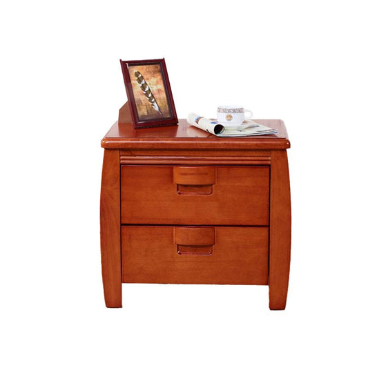 2 Schubladen zeitgenössischer Nachttisch Antiquitäten abends Nachttisch