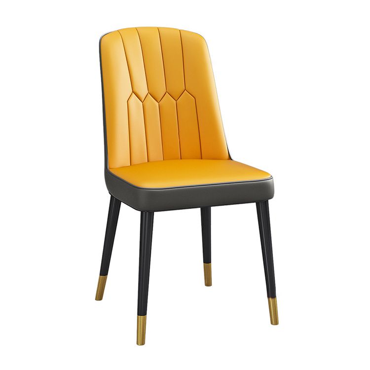 Modern Fixed Sintered Stone Dining Room Table with 4 Metallic Legs Kitchen Dining Set Clearhalo 'Dining Room Sets' 'Dining Tables & Seating' 'dining_room_set' 'furn' 'furn_dining_room_set' 'Furniture' 'furniture_dining_room_set' 'Kitchen & Dining Furniture' 'kitchen&dining_furn' 'kitchen' 1200x1200_880a36ee-df90-4d02-9030-6c5bf5b26112