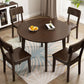 Round Rectangular Dining Table Solid Wood Dining Table in Wood Color for Home Clearhalo ' dining_table' 'Dining Tables & Seating' 'Dining Tables' 'furn' 'furn_dining_table' 'Furniture' 'furniture_dining_table' 'Kitchen & Dining Furniture' 'kitchen&dining_furn' 'kitchen' 'kitchen_dining_table' 1200x1200_880f0148-1279-4fc1-a4f3-27f87fbe022a