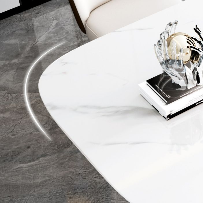 Contemporary 1/4/5/6 Pieces Dining Set Sintered Stone Dining Room Set Clearhalo 'Dining Room Sets' 'Dining Tables & Seating' 'dining_room_set' 'furn' 'furn_dining_room_set' 'Furniture' 'furniture_dining_room_set' 'Kitchen & Dining Furniture' 'kitchen&dining_furn' 'kitchen' 1200x1200_8812fdb8-1a77-46ac-9aaf-080c28bccde1