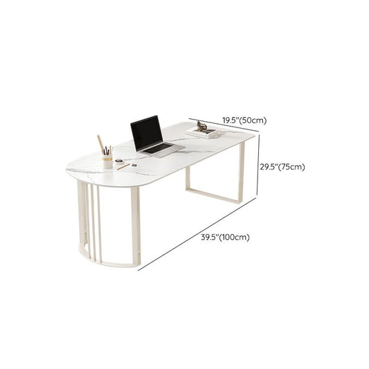 Peninsula Stone Top Office bureau de style moderne de style de style pour le bureau