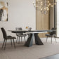 Rectangle Traditional Luxury Dining Table Sintered Stone Table with Double Pedestal Clearhalo ' dining_table' 'Dining Tables & Seating' 'Dining Tables' 'furn' 'furn_dining_table' 'Furniture' 'furniture_dining_table' 'Kitchen & Dining Furniture' 'kitchen&dining_furn' 'kitchen' 'kitchen_dining_table' 1200x1200_88146b77-6854-4709-9f38-fd440c2fee6c