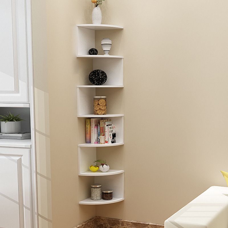 Contemporary Style Wall Mounted Bookcase Engineered Wood Bookshelf Clearhalo 'Bookcases' 'furn' 'furn_bookcases' 'Furniture' 'furniture_bookcases' 'Office Furniture' 1200x1200_8814ba0a-48d8-4fab-88ac-87e1f1332edb