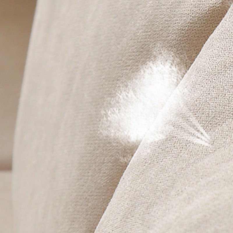 24" Wide Contemporary Sofa Fabric Square Arm 2 Seater Seating