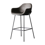 1Pcs Industrial Style Counter Stool Iron Upholstered Bristol Bar Stool with Bucket Seat Clearhalo 'Bar Furniture' 'Bar Stools' 'bar_stools' 'furniture_bar_stools' 'Kitchen & Dining Furniture' 'kitchen&dining_furn' 'kitchen' 'kitchen_furn' Furniture' 1200x1200_881a2db8-d512-4c71-b3bc-17bd3f2cff52