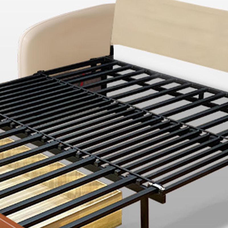 Moderno divano del divano da letto resistente alla pelle in pelle quadrata quadrata