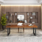 Industrial Style Office Desk Home Rectangle Wooden Writing Desk Clearhalo 'furn' 'furn_office_desk' 'Furniture' 'Office Desks' 'Office Furniture' 'office_desk' 1200x1200_8822adc9-c07a-4bcf-9677-3b58ca79ddda