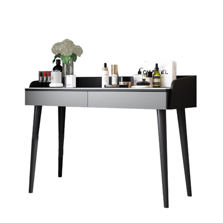 Vanity in legno ingegnerizzato contemporaneo 37,8 "H Vanity set con sgabello