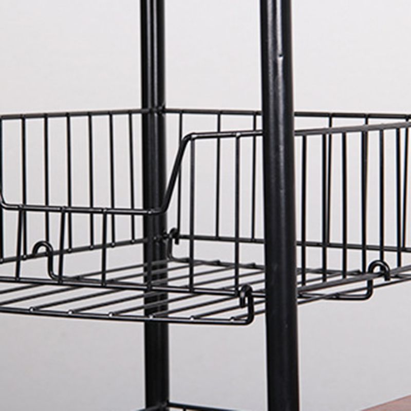 Modern Kitchen Prep Table Manufactured Wood with Casters Prep Table Clearhalo 'furn' 'furn_kitchen_islands_carts' 'Furniture' 'Kitchen & Dining Furniture' 'Kitchen Islands & Carts' 'kitchen_islands_carts' 1200x1200_88295033-1ba3-4938-86c3-0803efd66c1f