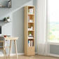 Scandinavian Pine Standard Bookshelf Vertical Closed Back Bookshelf for Living Room Clearhalo 'Bookcases' 'furn' 'furn_bookcases' 'Furniture' 'furniture_bookcases' 'kitchen' 'kitchen_bookcases' 'Living Room Furniture' 'Office Furniture' 1200x1200_88296340-4662-45dd-bbec-e610faede18e