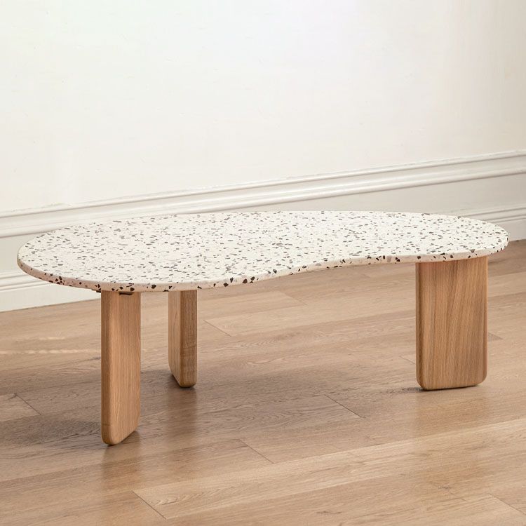 3 Legs Coffee Table Stone Geometric Coffee Coffee or End Table Clearhalo 'Coffee & Accent Tables' 'Coffee Tables' 'coffee_tables' 'furn' 'furn_coffee_tables' 'Furniture' 'Living Room Furniture' 1200x1200_882a571d-7bbd-4955-ae0a-bcd92ccb1333