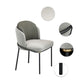 Kitchen Upholstered Side Chair Glam Style Parsons Armless Chair