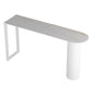 Modern Iron Bar Dining Table with Stone Top Indoor Bistro Table Fixed Table Clearhalo 'Bar Furniture' 'Bar Tables' 'bar_tables' 'furn' 'furn_bar_tables' 'Furniture' 'furniture_bar_tables' 'Kitchen & Dining Furniture' 1200x1200_882cce7d-26ea-40b1-ba90-6f640912b6ff