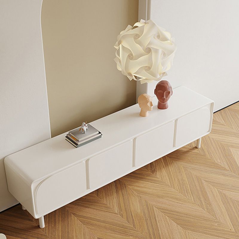 Contemporary TV Console Wooden White Media Console with Doors Clearhalo 'furn' 'furn_tv_stands_entertainment_centers' 'Furniture' 'Living Room Furniture' 'TV Stands & Entertainment Centers' 'TV Stands & Media Storage Furniture' 'tv_stands_entertainment_centers' 1200x1200_88332e65-d730-4407-865d-81694ca82134