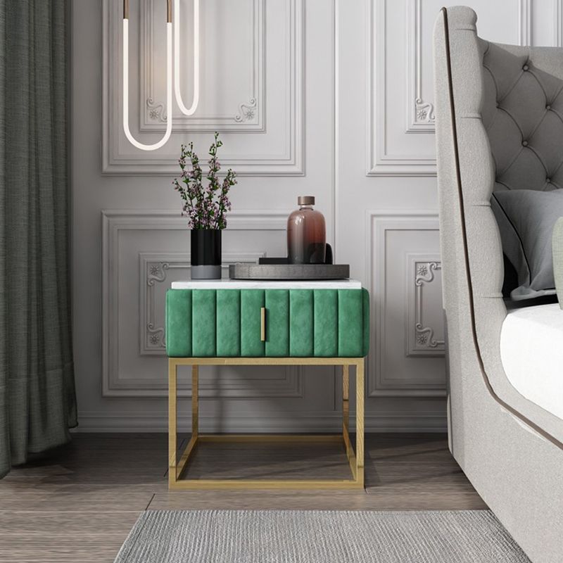 Drawer Storage Accent Table Nightstand Stone Bedside Cabinet for Bedroom Clearhalo 'Bedroom Furniture' 'furn' 'furn_night_stand' 'Furniture' 'night_stand' 'Nightstands' 1200x1200_8833c1b6-76e5-4b6c-8580-6cd29484e54b