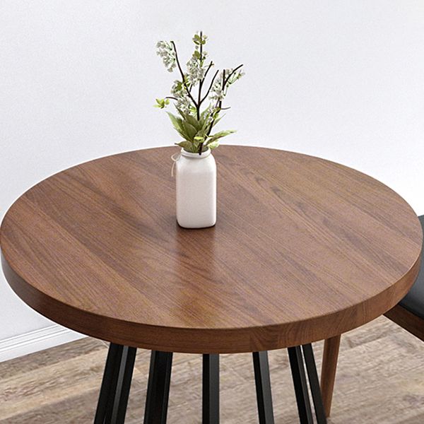 Juego de comedor moderno de 1/2/3 piezas, mesa de comedor redonda de madera de pino para comedor