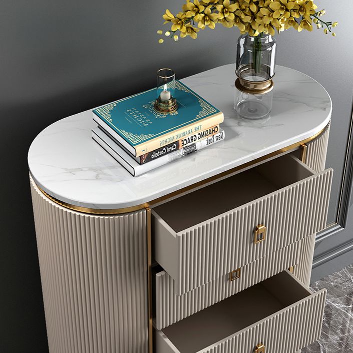 Wood Dining Room Sideboard Cabinet Glam Buffet Server Cabinet with Drawers Clearhalo 'buffet_sideboard' 'Buffets & Sideboards' 'Furniture' 'furniture_buffet_sideboard' 'Kitchen & Dining Furniture' 1200x1200_883b8e89-b16c-434c-a0b5-7007c215ccaf