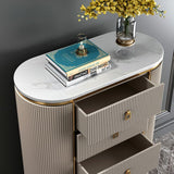 Wood Dining Room Sideboard Cabinet Glam Buffet Server Cabinet with Drawers Clearhalo 'buffet_sideboard' 'Buffets & Sideboards' 'Furniture' 'furniture_buffet_sideboard' 'Kitchen & Dining Furniture' 1200x1200_883b8e89-b16c-434c-a0b5-7007c215ccaf