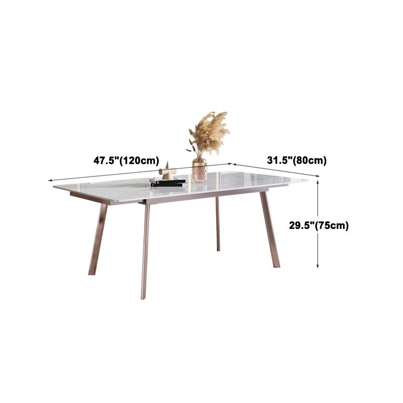 Nordic Glam Sintered Stone Dining Table Set 1/2/5/7 Pieces Dining Set Clearhalo 'Dining Room Sets' 'Dining Tables & Seating' 'dining_room_set' 'furn' 'furn_dining_room_set' 'Furniture' 'Kitchen & Dining Furniture' 1200x1200_883bb79f-bc42-4288-8777-b47f59d9e2c0