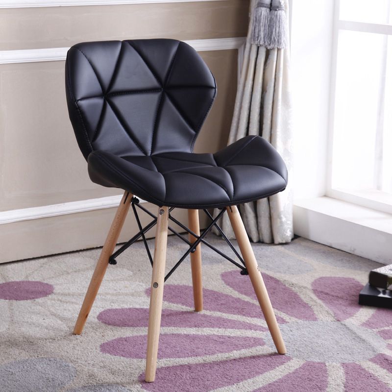 PU Chair18.5" L x23.6"W x27.5"H Armless MW Chair for Living Room Clearhalo 'Accent Chairs' 'accent_chairs' 'Chairs & Seating' 'Furniture' 'furniture_accent_chairs' 'Living Room Furniture' 1200x1200_883bdd54-b110-4379-8a25-521e0c91574c