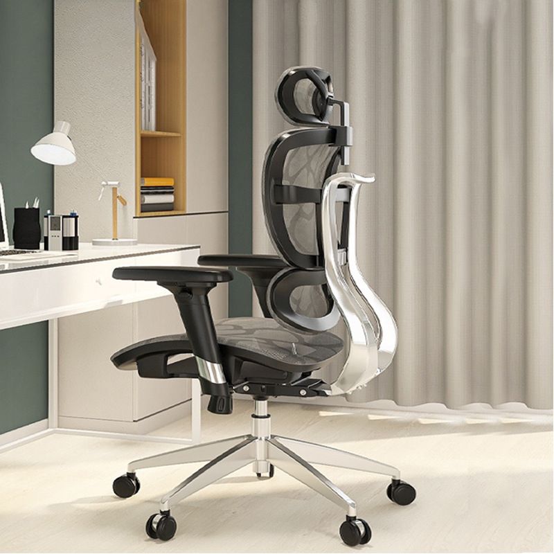 Modern Ergonomic Mesh Task Chair High Back Adjustable Arms Swivel Chair Clearhalo 'furn' 'furn_office_chair' 'Furniture' 'Office Chairs' 'Office Furniture' 'office_chair' 1200x1200_883c3d29-700a-4ab5-8250-f03cd2e4eff9