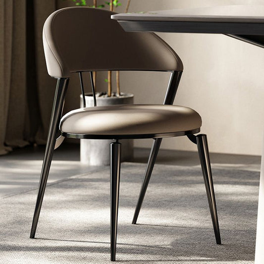 Contemporary Dining Chair Kitchen Open Back Dining Side Chair Clearhalo 'Dining Chairs' 'Dining Tables & Seating' 'dining_chair' 'furn' 'furn_dining_chair' 'Furniture' 'Kitchen & Dining Furniture' 1200x1200_883c85d3-b538-4da8-a2a4-af85a1ed8a5f