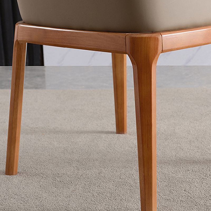 Contemporary Dining Arm Chair Upholstered Dining Room Chair for Home