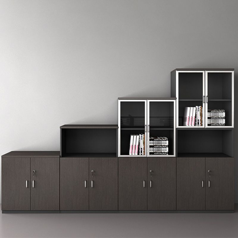 Mobile moderno archiviazione in stile mobile in legno verticale con archiviazione di bloccaggio