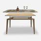 Modern Dining Room Sintered Stone Table with Metal Base Rectangle Dining Table for Restaurant Clearhalo ' dining_table' 'Dining Tables & Seating' 'Dining Tables' 'Furniture' 'furniture_dining_table' 'Kitchen & Dining Furniture' 'kitchen&dining_furn' 'kitchen' 'kitchen_dining_table' 1200x1200_8843331e-ffd7-464d-b82d-d2bb3251915a