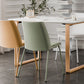Modern Solid Back Side Chair Plastic Upholstered Armless Chair for Dining Room Clearhalo 'Dining Chairs' 'Dining Tables & Seating' 'dining_chair' 'furn' 'furn_dining_chair' 'Furniture' 'Kitchen & Dining Furniture' 1200x1200_8843c7a5-4453-41fb-9bd5-8fe1a46be56e