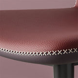 Contemporary Style Leather Dining Chairs Wingback Dining Armless Chair for Home Use Clearhalo ' kitchen&dining_furn' 'Dining Chairs' 'Dining Tables & Seating' 'dining_chair' 'furn' 'furn_dining_chair' 'Furniture' 'furniture_dining_chair' 'Kitchen & Dining Furniture' 'kitchen' 1200x1200_88461188-d43d-4459-9f8d-5fdf7c676a06