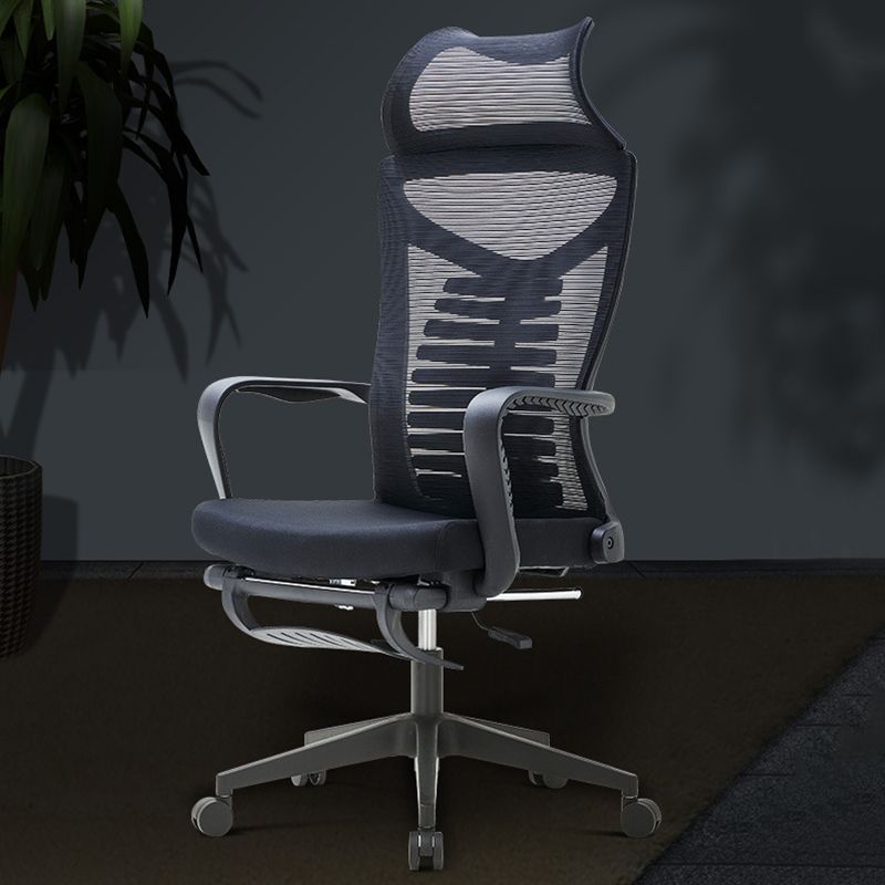 Modern Fixed Arms Office Chair Tilt Mechanism No Distressing Desk Chair Clearhalo 'furn' 'furn_office_chair' 'Furniture' 'Office Chairs' 'Office Furniture' 'office_chair' 1200x1200_8846496e-ba04-43c1-896f-6375ecd1085c