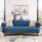 Classic Glam 3-seater Sofa Rolled Arm Couch with Tufted Back for Living Room Clearhalo 'Furniture' 'furniture_sofas' 'Living Room Furniture' 'Sofa' 'sofas' 1200x1200_884964c1-e59c-4570-bd71-0b2e24ea7746
