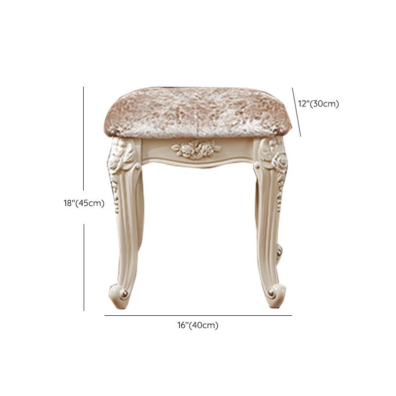 Victorian Solid Artificial Wood Vanity Dressing Table 4 Drawer Makeup Vanity Desk Clearhalo 'Bedroom Furniture' 'furn' 'furn_makeup_vanities' 'Furniture' 'Makeup Vanities' 'makeup_vanities' 1200x1200_884c05f8-2cd3-47d0-b2ee-8f7c4166747c