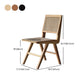 Modern Style Side Chair Open Back Solid Wood Dining Chair for Home Clearhalo 'Dining Chairs' 'Dining Tables & Seating' 'dining_chair' 'furn' 'furn_dining_chair' 'Furniture' 'furniture_dining_chair' 'Kitchen & Dining Furniture' 1200x1200_884ef3a5-3850-4f06-9d35-8732dbba50c7