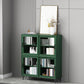 Scandinavian Standard Bookcase Engineered Wood Green Bookshelf with Cabinets Clearhalo 'Bookcases' 'furn' 'furn_bookcases' 'Furniture' 'Office Furniture' 1200x1200_884f977b-9196-45a6-ad95-8053246f2537