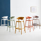 Nordic Style Plastic Seats Barstool 4 Legs Backrest Colorful Bar Stool (set of 2) Clearhalo 'Bar Furniture' 'Bar Stools' 'bar_stools' 'furn' 'furn_bar_stools' 'furniture_bar_stools' 'Kitchen & Dining Furniture' 'kitchen&dining_furn' 'kitchen' 'kitchen_furn' Furniture' 1200x1200_8851dcf6-b84a-4d8f-b585-2e780972d21d