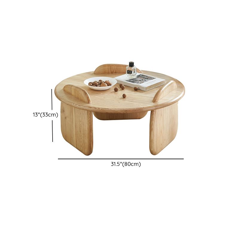 Contemporary Solid Wood Coffee Table Light Wood Coffee Cocktail Table Clearhalo 'Coffee & Accent Tables' 'Coffee Tables' 'coffee_tables' 'furn' 'furn_coffee_tables' 'Furniture' 'Living Room Furniture' 1200x1200_8852d9a0-2e13-4cba-8085-6a0e57422667