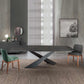 Traditional Luxury Dining Table Stone and Metal Pedestal Casual Dining Table Clearhalo 'Dining Tables & Seating' 'Dining Tables' 'dining_table' 'furn' 'furn_dining_table' 'Furniture' 'furniture_dining_table' 'Kitchen & Dining Furniture' 'kitchen' 'kitchen_dining_table' 1200x1200_88568343-83d8-4340-8fe7-65444deee0d4