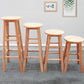 Modern Armless Wooden Counter Stool Oak Wood High Stool with 4 Legs Clearhalo 'Bar Furniture' 'Bar Stools' 'bar_stools' 'furn' 'furn_bar_stools' 'Furniture' 'Kitchen & Dining Furniture' 1200x1200_88569a0b-8aa1-403e-97a3-56a69e6d69cd