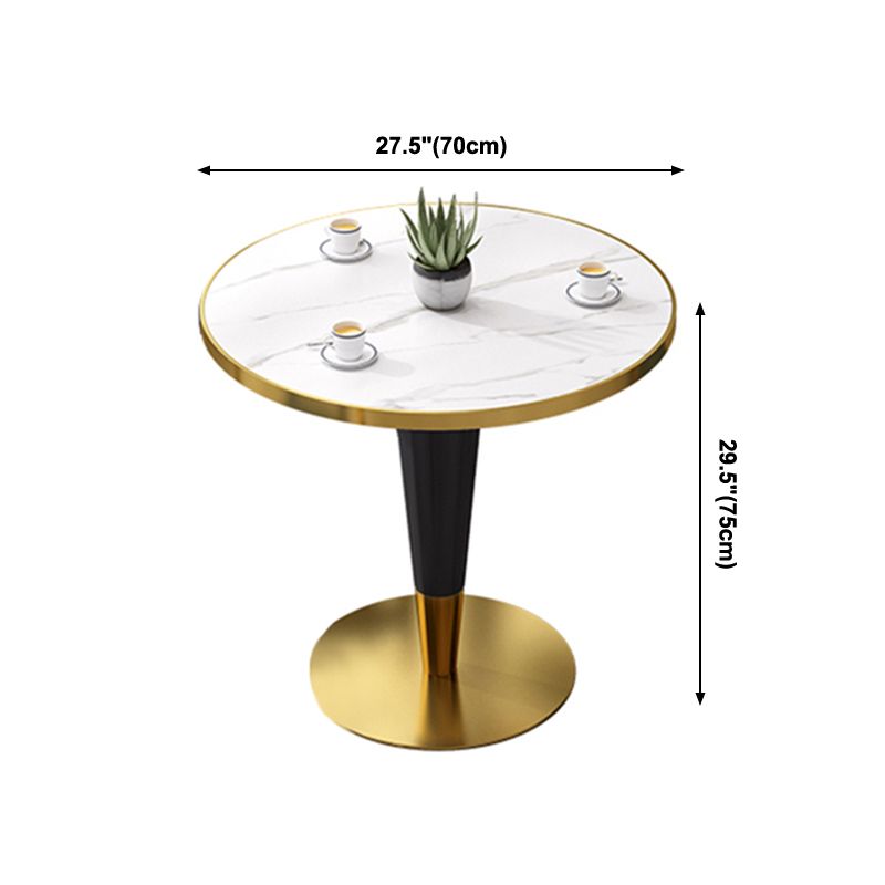 Traditional Luxury Dining Table Round Stone Dinner Table with Metal Base Clearhalo ' dining_table' 'Dining Tables & Seating' 'Dining Tables' 'furn' 'furn_dining_table' 'Furniture' 'furniture_dining_table' 'Kitchen & Dining Furniture' 'kitchen&dining_furn' 'kitchen' 'kitchen_dining_table' 1200x1200_88574a61-4ae9-468f-a4b5-9a2790d9bb28