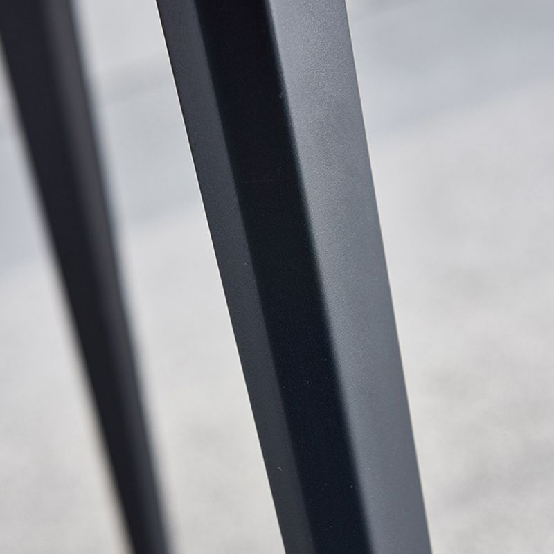 Ensemble de table à manger gris brillant 1/4/5/7 Pièces Dinette Contemporary Set pour la cuisine