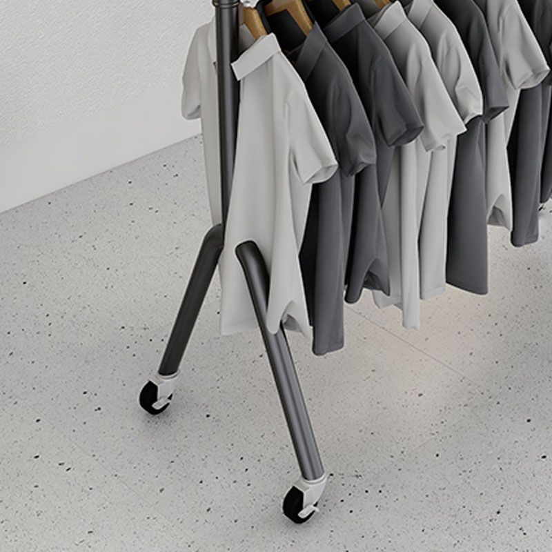 Metal Free Standical Tree Contemporary Hall Stand con ruote