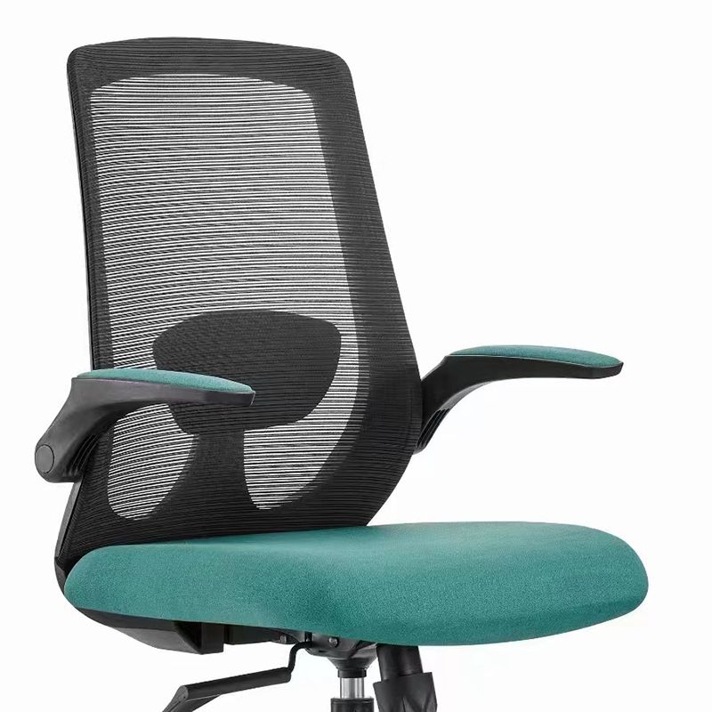 Contemporary Breathable Air Grid Chair Microfiber Desk Mid Back Chair Clearhalo 'furn' 'furn_office_chair' 'Furniture' 'Office Chairs' 'Office Furniture' 'office_chair' 1200x1200_885f8a9f-92d2-49bf-83b1-7cf8b28dbdcc