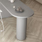 Irregular Shape Solid Wood Table for Restaurant Modern Island Table with Double Pedestal Clearhalo 'Dining Tables & Seating' 'Dining Tables' 'dining_table' 'furn' 'furn_dining_table' 'Furniture' 'furniture_dining_table' 'Kitchen & Dining Furniture' 'kitchen' 'kitchen_dining_table' 1200x1200_885fcb58-e255-49d6-aafb-3678fc35192f